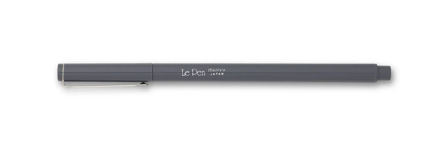 Le Pen Felt Pen - Dark Grey