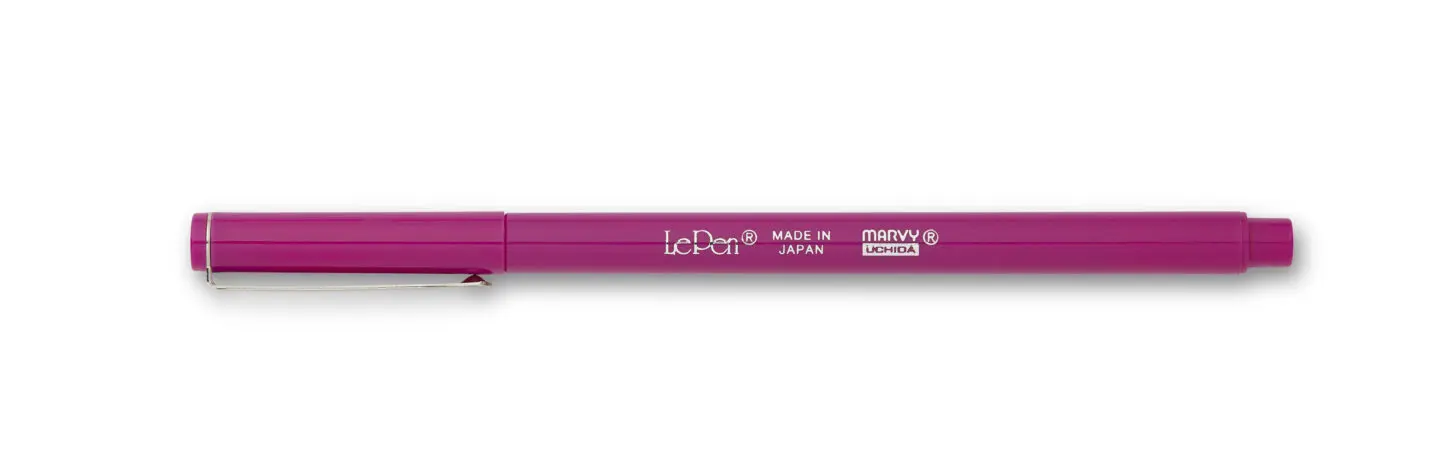 Le Pen Felt Pen - Magenta