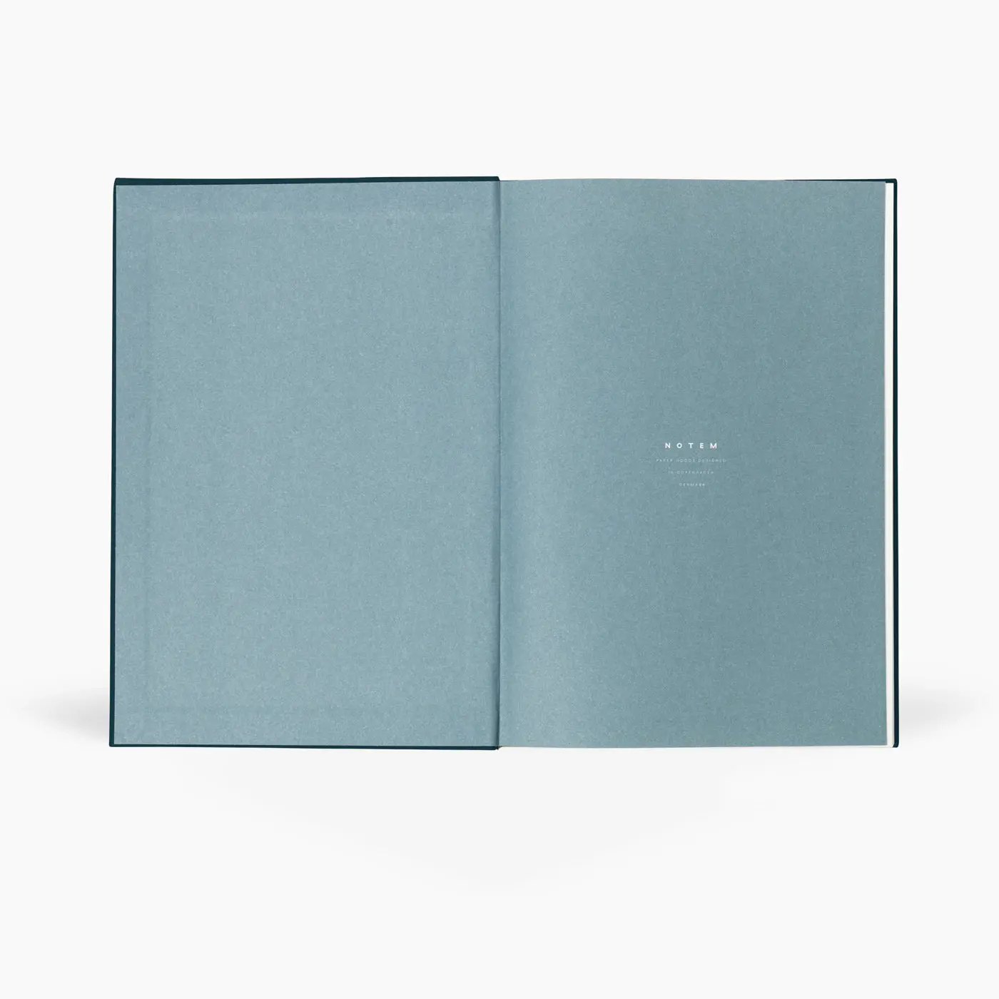 Notem BEA Notebook with Elastic Band, Medium - Dark Blue - Image 2