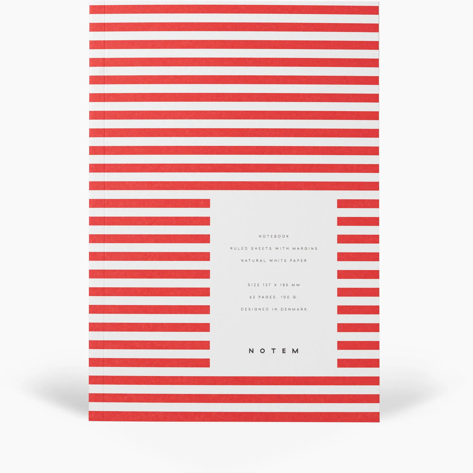 Notem VITA Softcover Notebook, Small - Bright Red