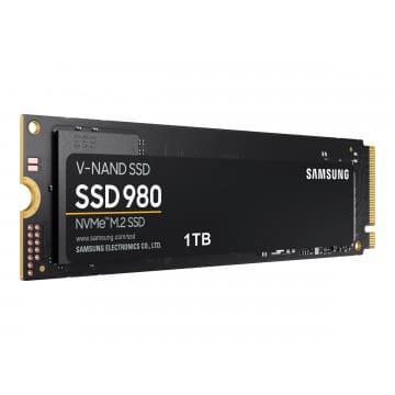 Samsung 980 SSD M.2 2280 1TB  -  Model: MZ-V8V1T0BW