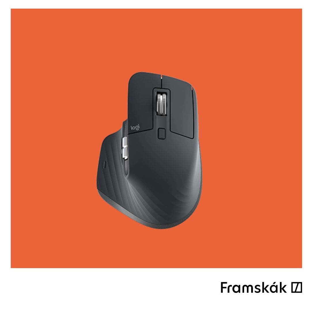 Logitech MX Master 3S Performance Wireless Mouse - Black  -  Model: 910-006559
