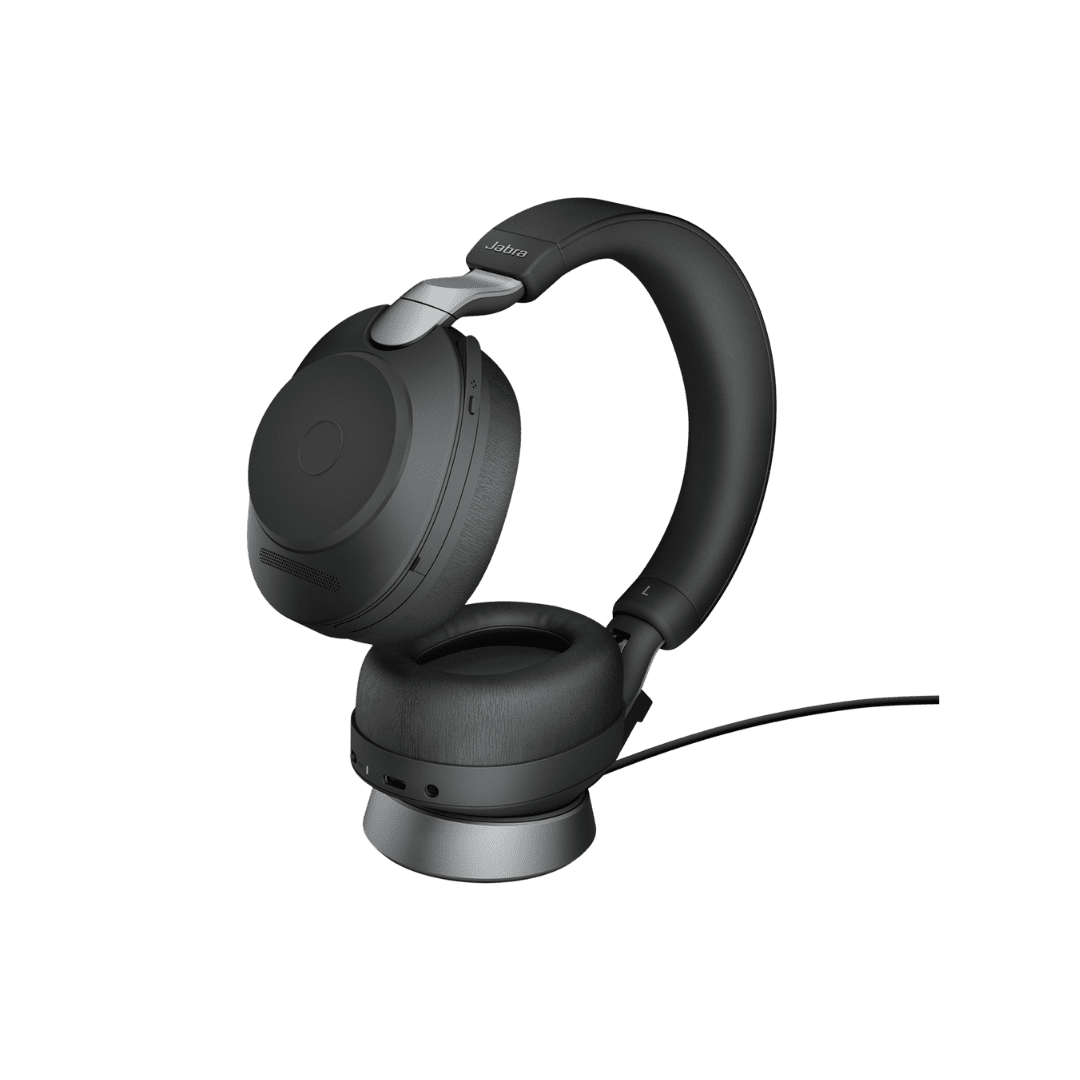 Jabra Evolve2 85 Link380c UC Stereo Stand Black