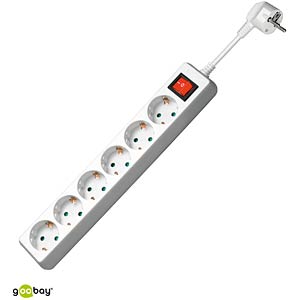 6-way Power Strip 1.5m
