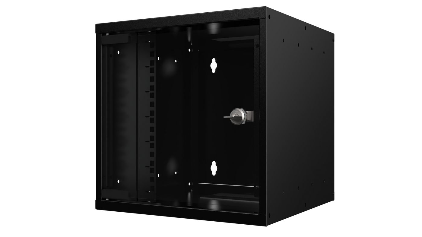 10″ Rack Cabinet 9U Wall Mount Pro