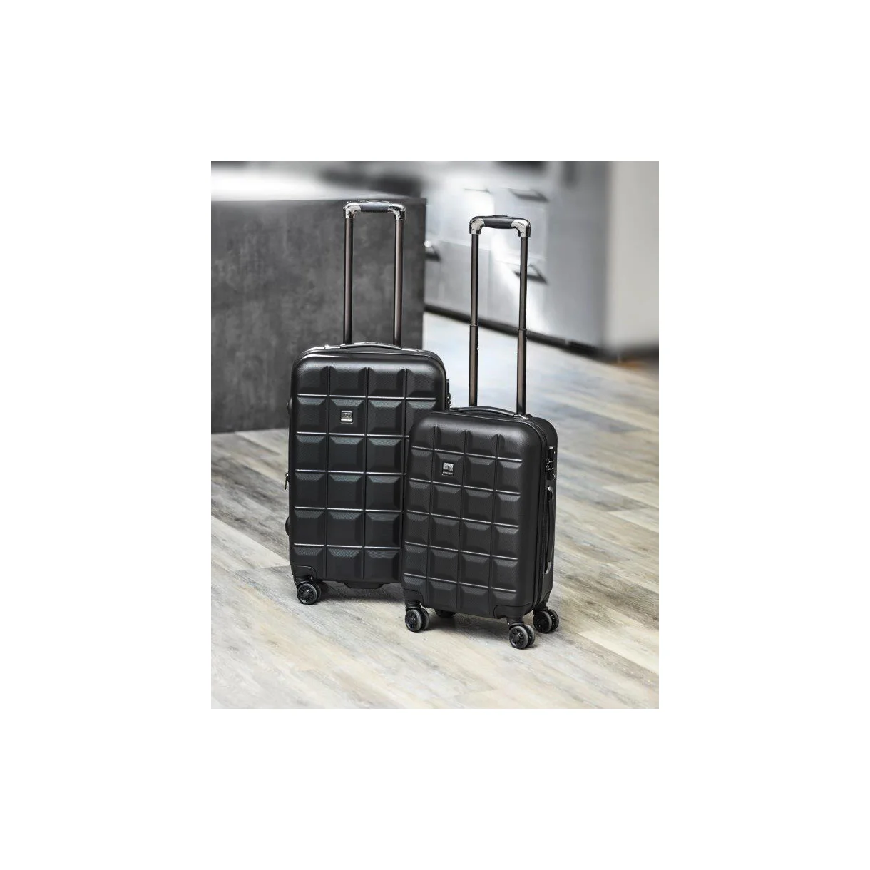 65 Series | Singapore Trolley 2 Pcs Set Black