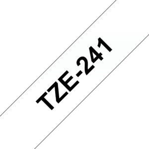 Tape 18mmx8m Black/White