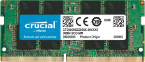 16GB DDR4-3200 SODIMM CL22