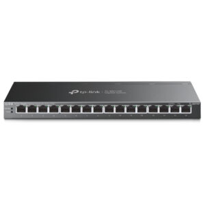 16-Port Gigabit Desktop Switch w/16-Port PoE+