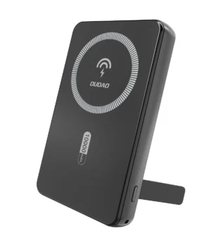 Dudao FlexiRing Stand Magnetic Power Bank 10000mAh 22,5W Black