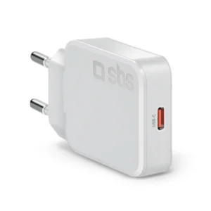SBS Wall Charger Ultra-Slim 30W USB-C, white