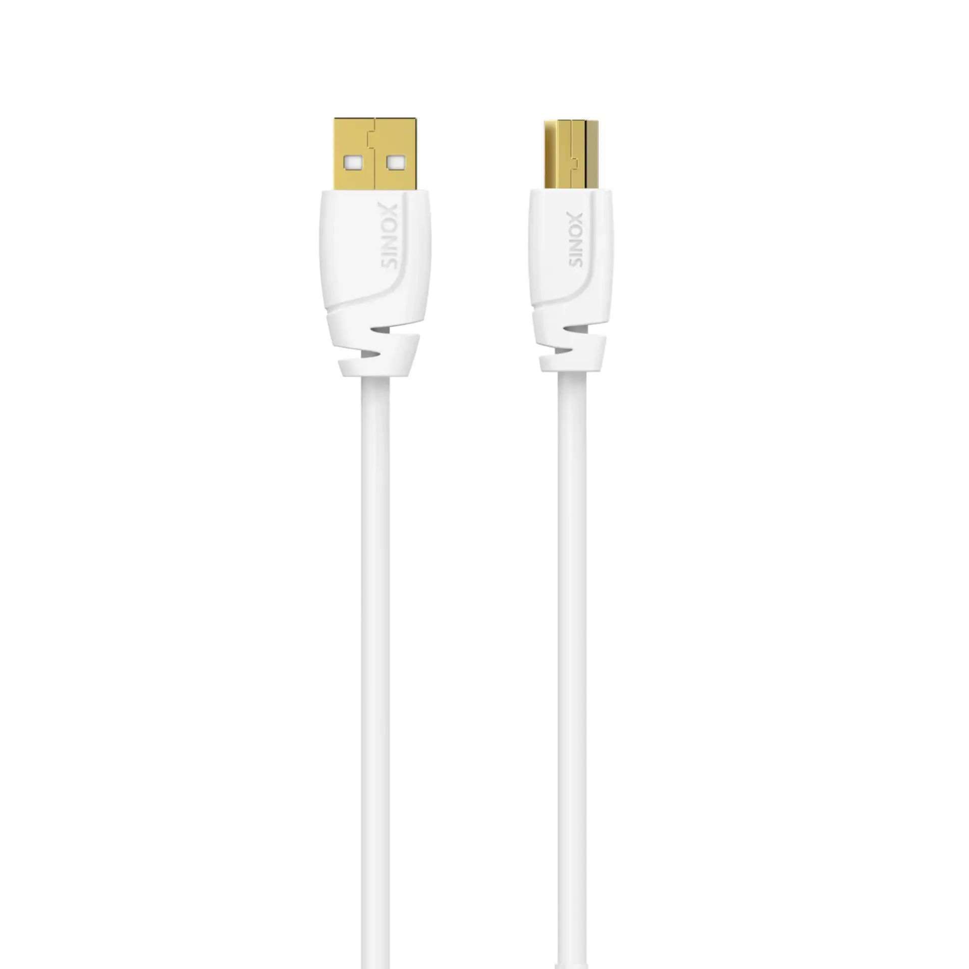 Sinox USB A - USB B 2m White