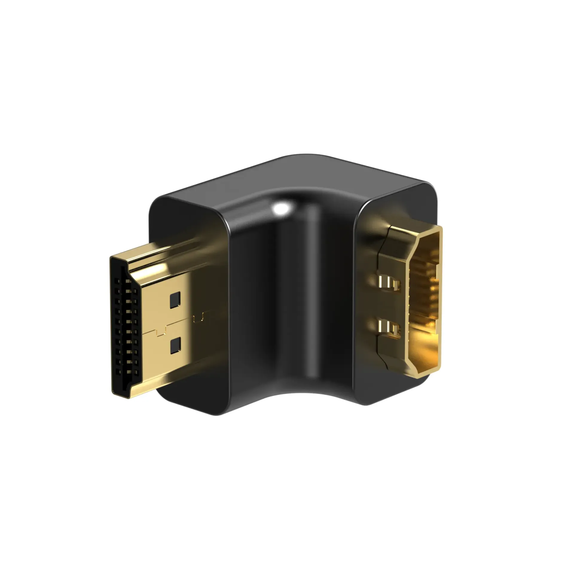 Sinox One HDMI Adaptor 90° Black