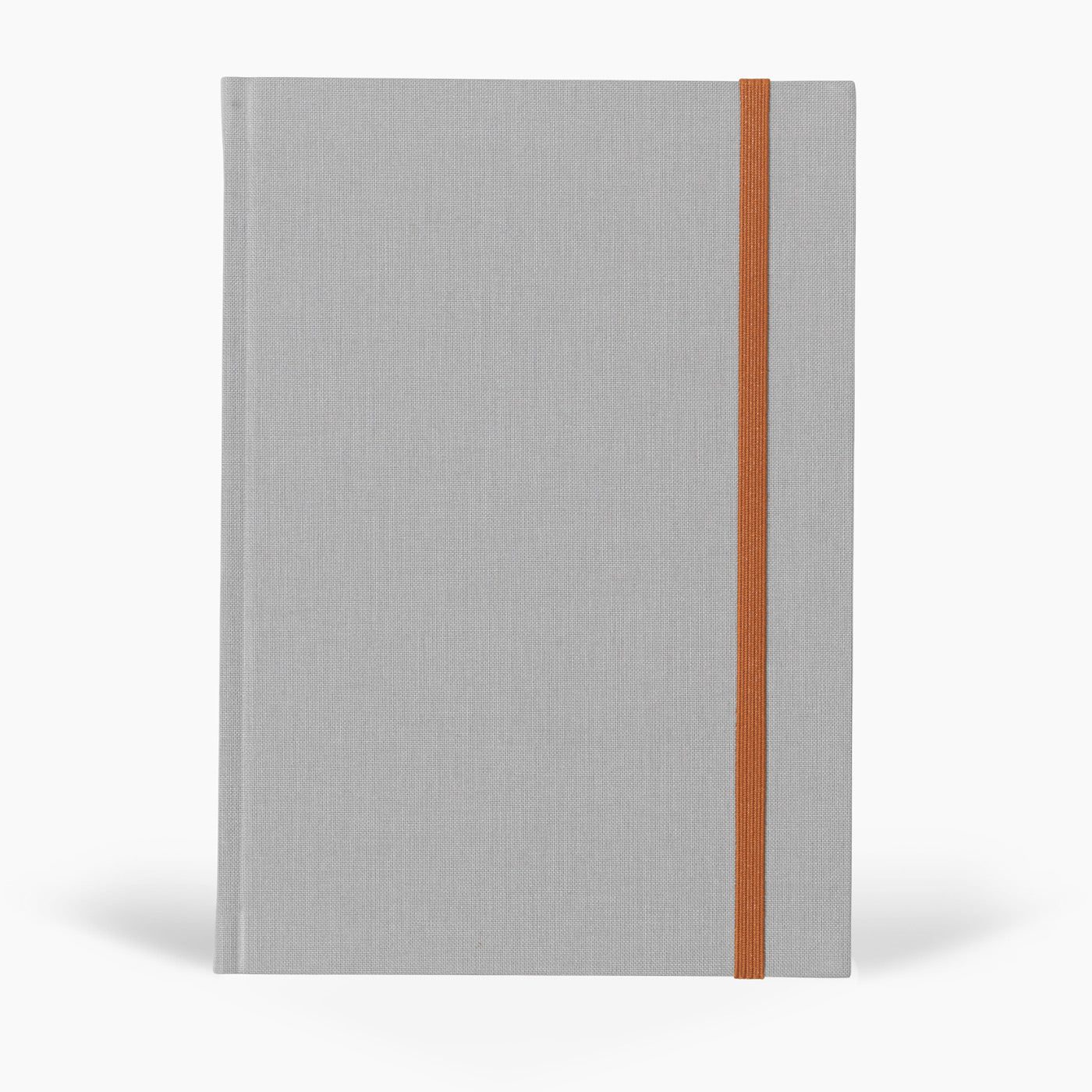 Notem Bea Notebook With Elastic Band, Medium – Light Grey